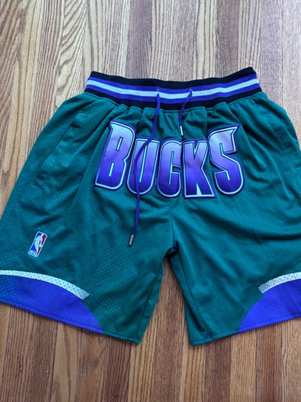 Just Don 95 96 Milwaukee Bucks Basketball Shorts